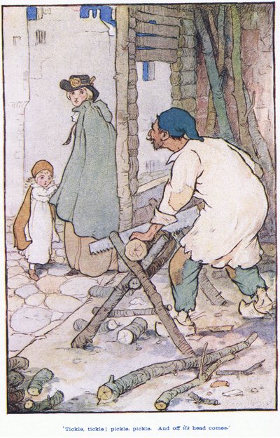 Tickle. Tickle, pickle, pickle and off his head comes by F. M. B. Blaikie